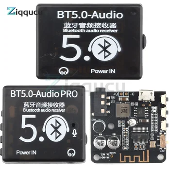 Mini Bluetooth 5.0 Dekoderis Valdybos Garso Imtuvas, BT5.0 PRO MP3 ir Lossless Grotuvas Wireless Stereo Muzikos Stiprintuvo Modulis Su Byla