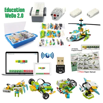 NAUJI Techniniai WeDo 3.0 Robotų Statybos Nustatyti, Statyba Blokai Suderinama su Wedo 2.0 Švietimo 